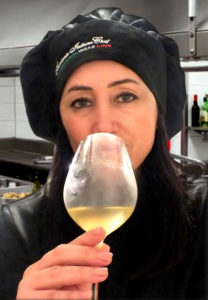 Chef Rosa maria Faggiano vino